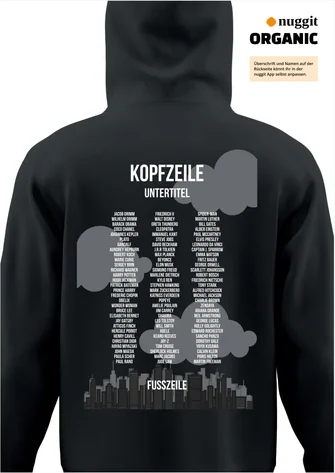Rückseite des Abipulli-Designs Abinopoly