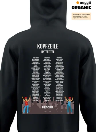 Rückseite des Abipulli-Designs hafti abi