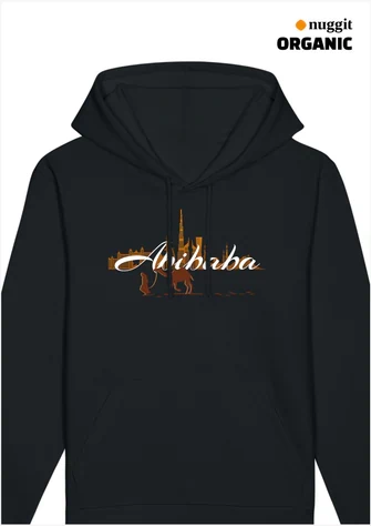 Vorderseite des Abipulli-Designs Abibaba