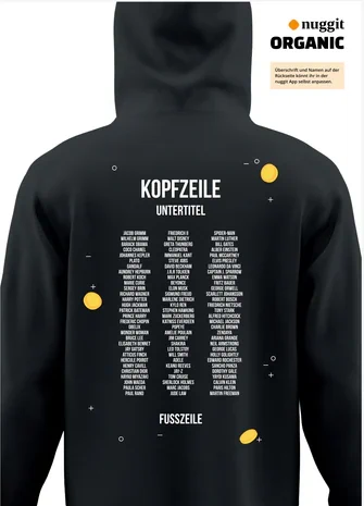 Rückseite des Abipulli-Designs Kabitalismus