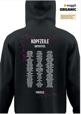 Rückseite des Abipulli-Designs Chat G-Abi-T