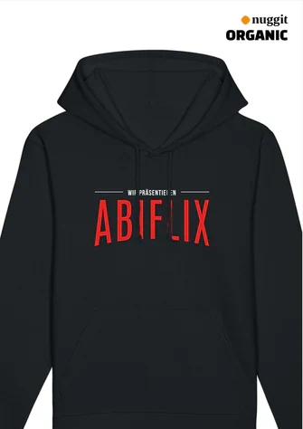 Vorderseite von Textil 1 zum Abimotto Abiflix