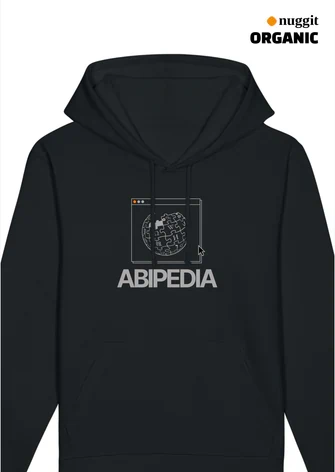 Vorderseite des Abipulli-Designs ABIpedia